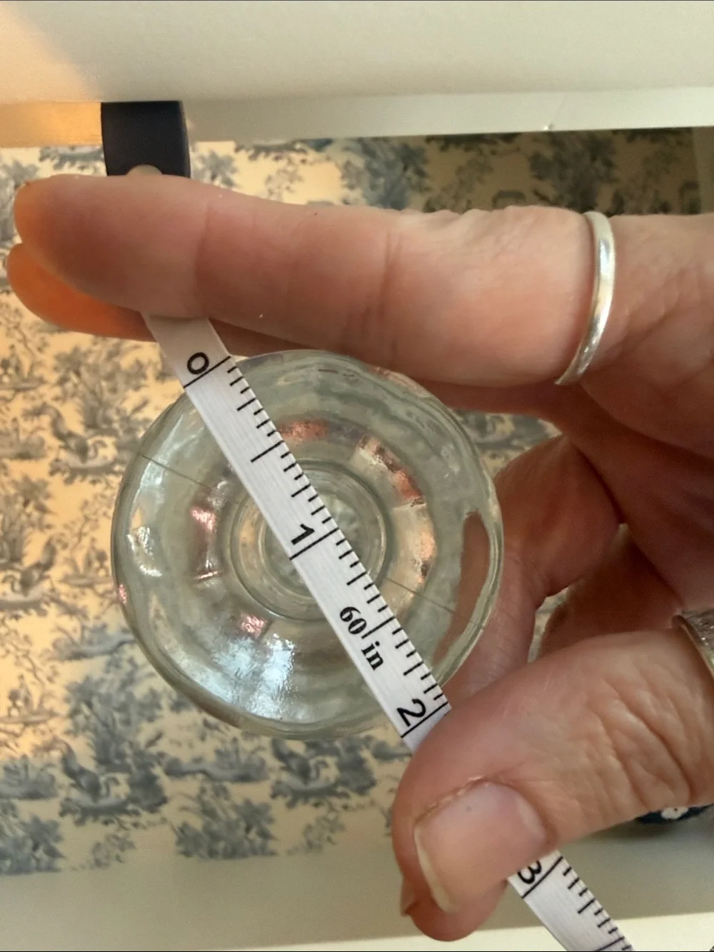 Vintage Clear Genie Bottle Bud Vase